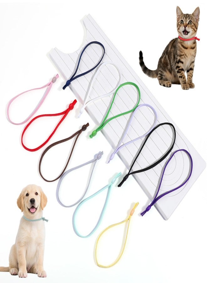 Aysatogc 60PCS Stretchy Whelping Collars for Litter, Elastic Puppy Litter Collars Colored Whelping Identification Bands Adjustable Identification Loops for Newborn Puppies and Kittens 12 Colors (Small-3 Inch) - Image 4